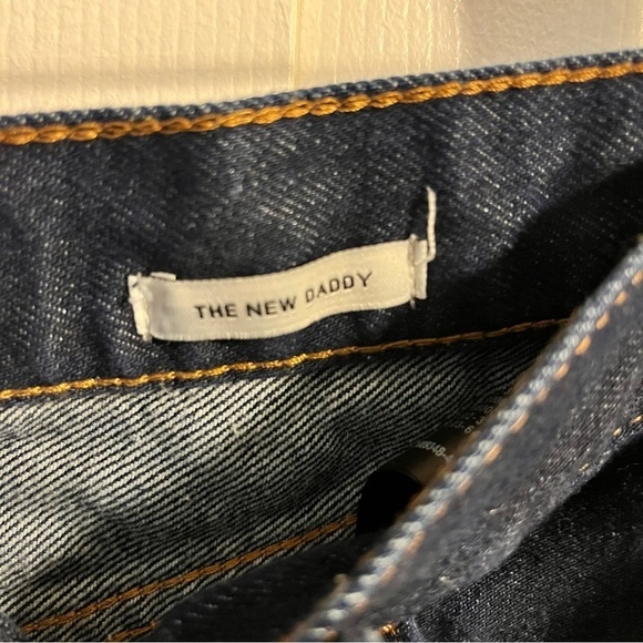 ZARA “The New Daddy” Darkwash High Waisted Jeans Size 6 - Picture 5 of 9
